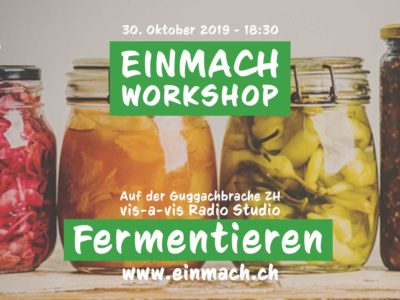 Einmach Workshop – 30. Oktober 2019 – Fermentieren